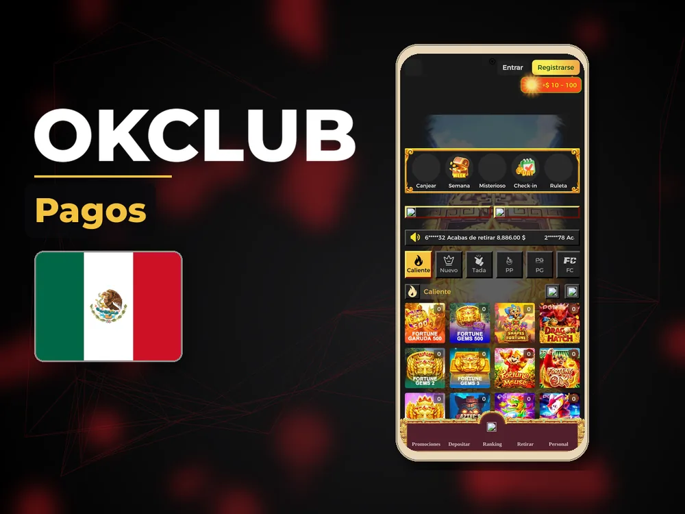 Okclub - Pagos