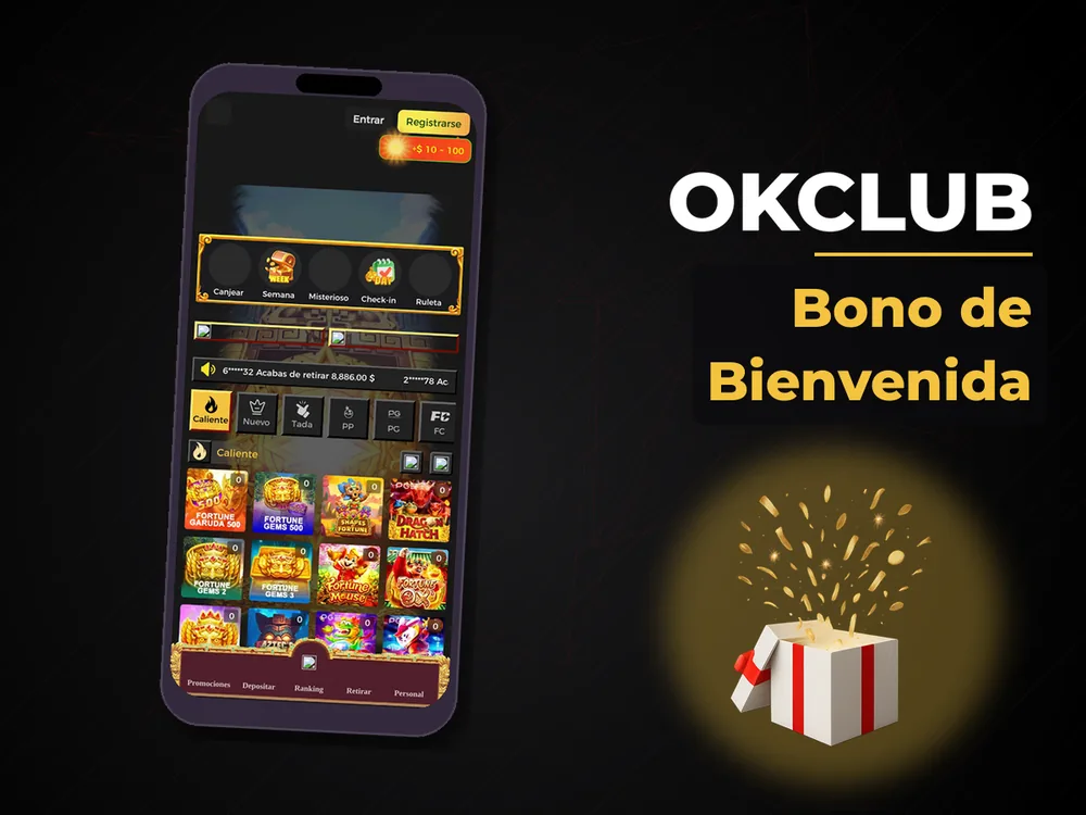 Okclub - Bono de Bienvenida