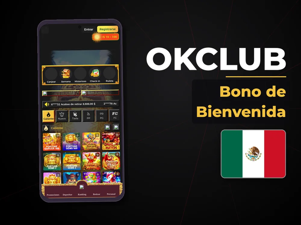 Okclub - Bono de Bienvenida